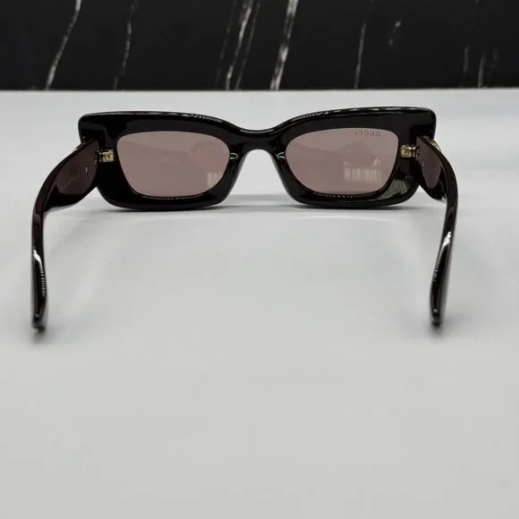 NEW GG1827S 004 GUCCI SHINY BROWN/VIOLET WOMEN GUCCI  display picture 1